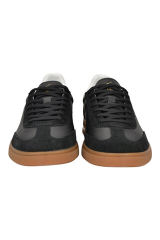 Sneaker uomo in pelle colore nero POLO RALPH LAURENT | 80996118-NERO